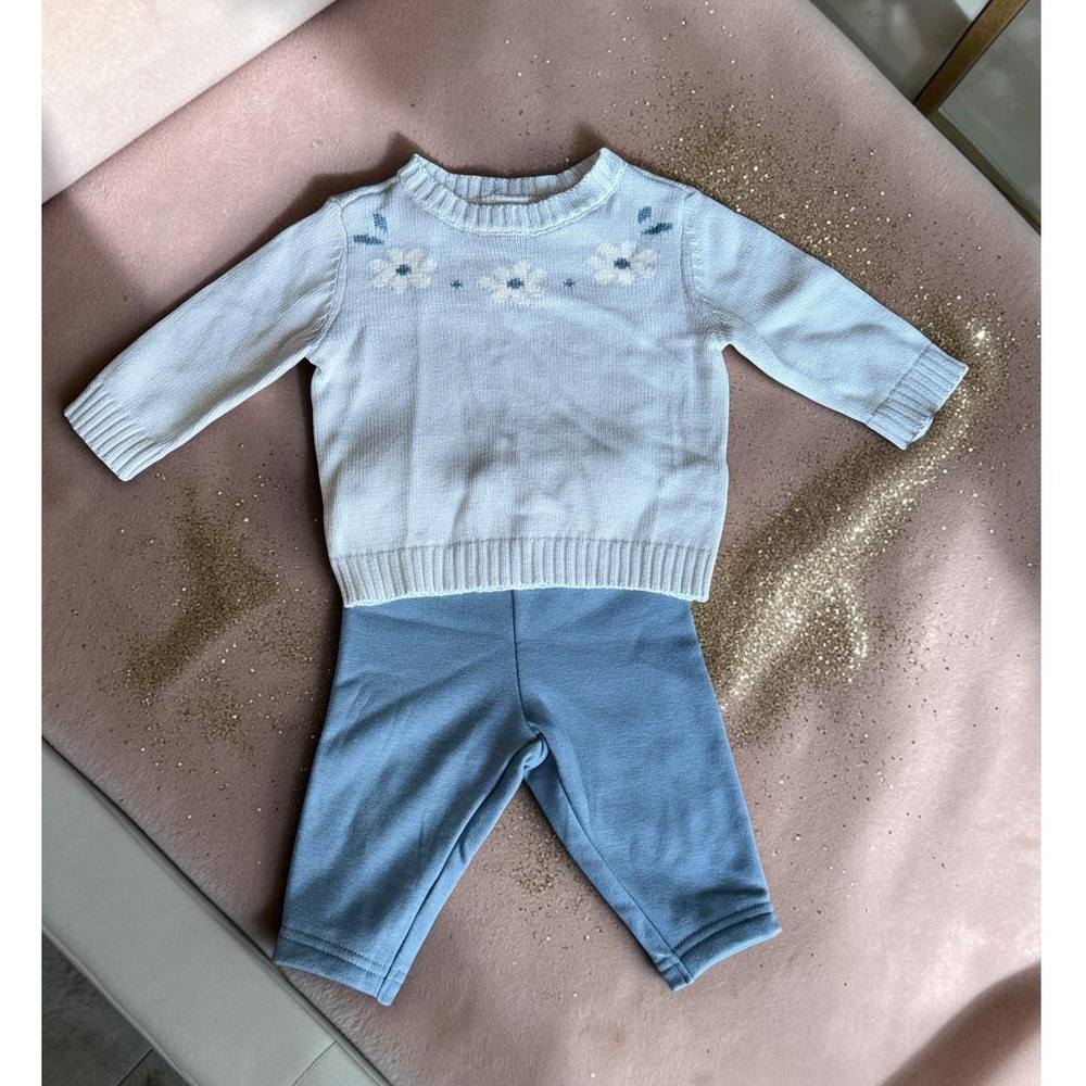 Carters - Baby Girls 2pc Sweater and Leggings Set - Size 3-6m - *NWT*
